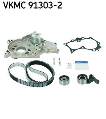 Pompe à eau + kit de courroie de distribution (Kit courroie de distribution) SKF ref. VKMC 91303-2